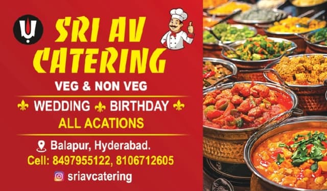 Sri AV catering photo